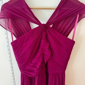 Lauren Ralph Lauren Pink Ruched Halter Dress